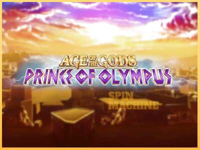 Age of the Gods Prince of Olympus ເຄື່ອງໂມ້ອອນໄລນ໌ສໍາລັບການເງິນ