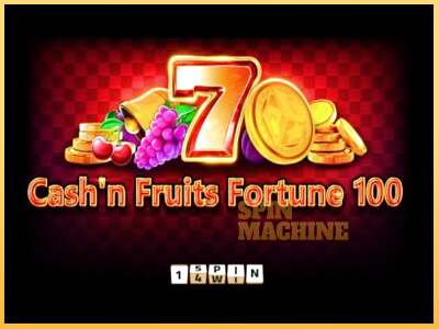 Cashn Fruits Fortune 100 ເຄື່ອງໂມ້ອອນໄລນ໌ສໍາລັບການເງິນ