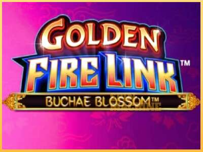 Golden Fire Link Buchae Blossom ເຄື່ອງໂມ້ອອນໄລນ໌ສໍາລັບການເງິນ