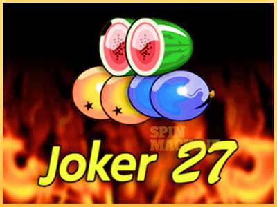 Joker 27 ເຄື່ອງໂມ້ອອນໄລນ໌ສໍາລັບການເງິນ