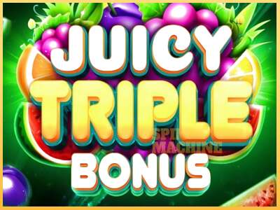 Juicy Triple Bonus ເຄື່ອງໂມ້ອອນໄລນ໌ສໍາລັບການເງິນ