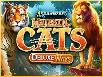 Majestic Cats DeluxeWays ເຄື່ອງໂມ້ອອນໄລນ໌ສໍາລັບການເງິນ