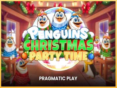 Penguins Christmas Party Time ເຄື່ອງໂມ້ອອນໄລນ໌ສໍາລັບການເງິນ