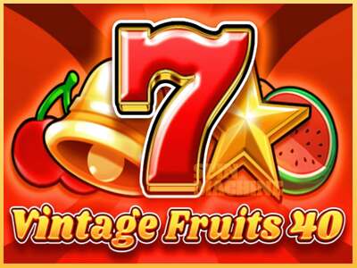 Vintage Fruits 40 ເຄື່ອງໂມ້ອອນໄລນ໌ສໍາລັບການເງິນ