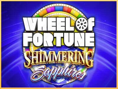 Wheel of Fortune Shimmering Sapphires ເຄື່ອງໂມ້ອອນໄລນ໌ສໍາລັບການເງິນ